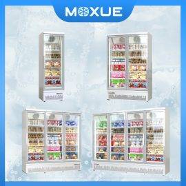 Luxury Bottom Mount Showcase Freezer